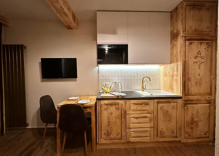 Studio-Złota Jaskinia z widokiem na Tatry i tarasem